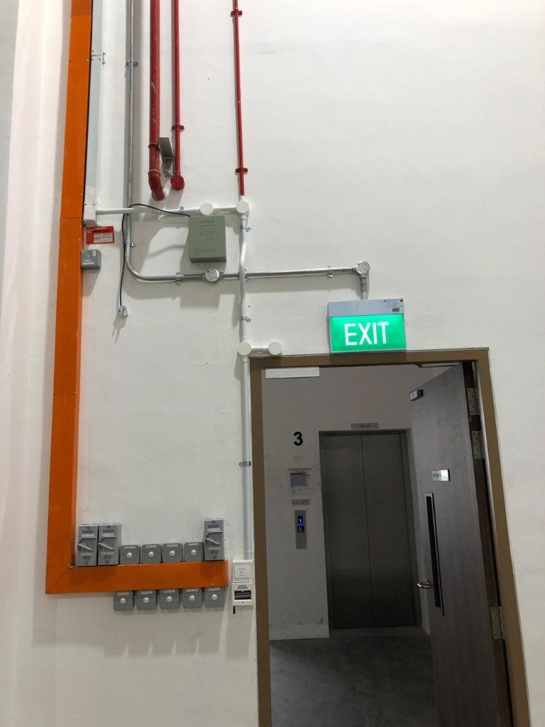 Aesthetic Concealed Conduit & Switch Control
