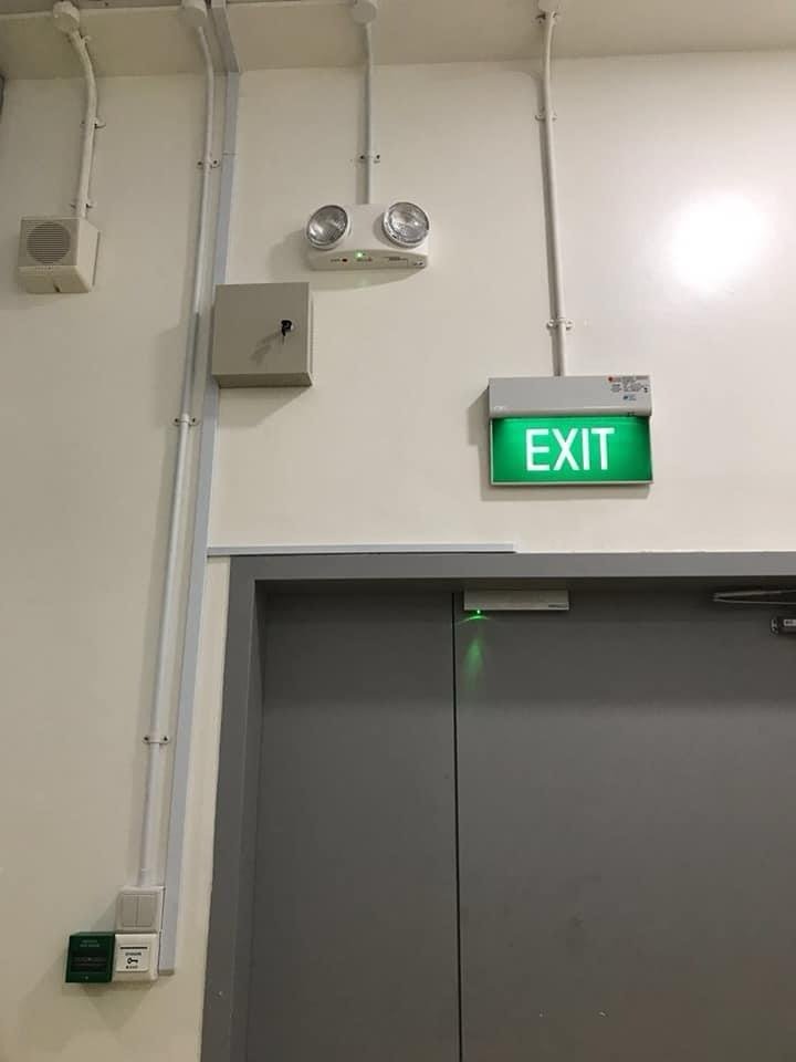 Emergency Egress & Fire Exit Safety Station