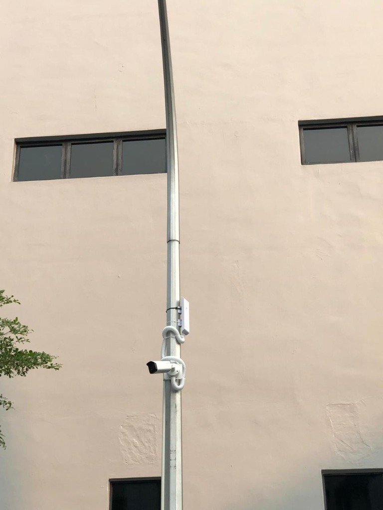 Long-Range Wireless CCTV & High-Mast Link